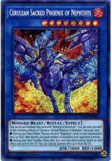 Cerulean Sacred Phoenix of Nephthys - HISU-EN006 - Secret Rare