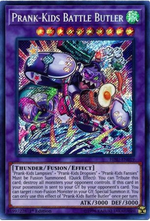 Prank-Kids Battle Butler - HISU-EN019 - Secret Rare