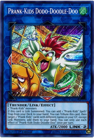 Prank-Kids Dodo-Doodle-Doo- HISU-EN020 - Secret Rare