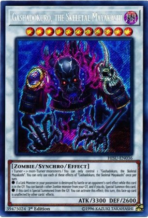 Gashadokuro, the Skeletal Mayakashi - HISU-EN036 - Secret Rare