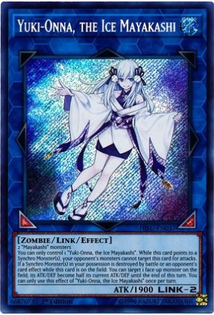 Yuki-Onna, the Ice Mayakashi - HISU-EN037 - Secret Rare