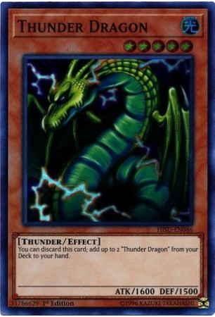 Thunder Dragon - HISU-EN046 - Super Rare