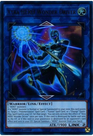 Xtra HERO Wonder Driver - LEHD-ENA37 - Ultra Rare