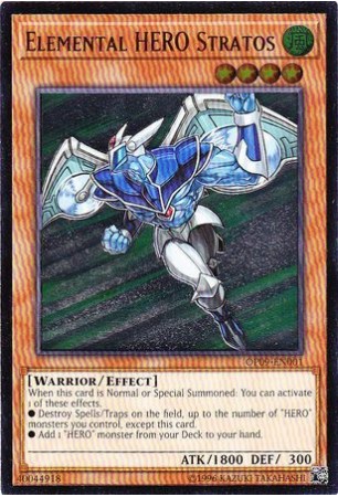 OP09-EN001 - Elemental HERO Stratos - Ultimate Rare