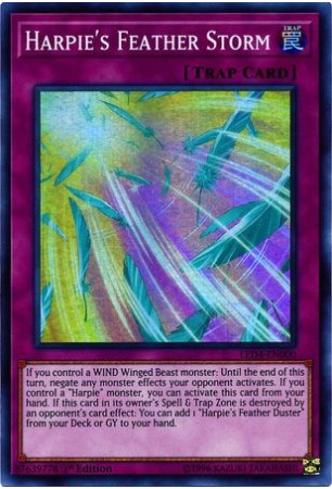 Harpie's Feather Storm - LED4-EN000 - Super Rare