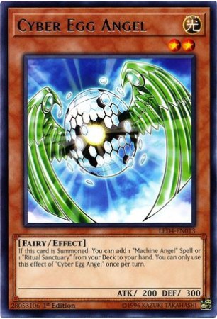 Cyber Egg Angel - LED4-EN013 - Rare