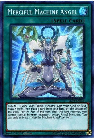 Merciful Machine Angel - LED4-EN014 - Super Rare