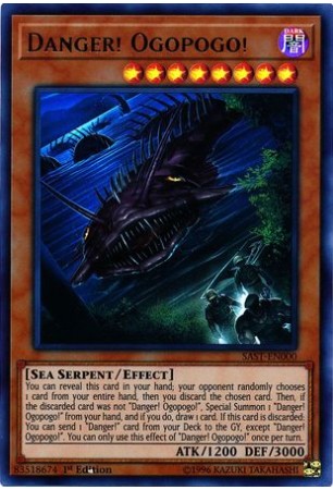 Danger! Ogopogo! - SAST-EN000 - Ultra Rare