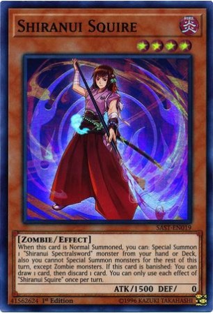 Shiranui Squire - SAST-EN019 - Super Rare