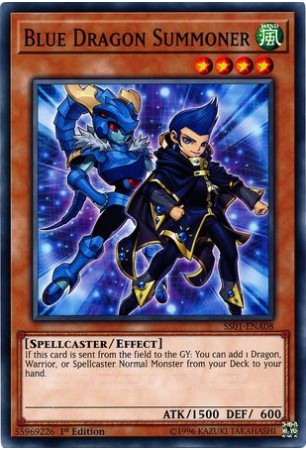 Blue Dragon Summoner - SS01-ENA08 - Common