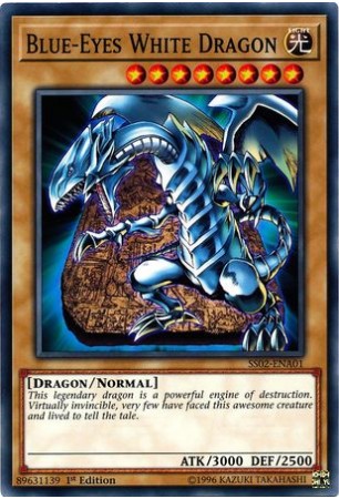 Blue-Eyes White Dragon - SS02-ENA01 - Common