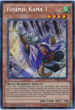 Yosenju Kama 1 - THSF-EN003 - Secret Rare