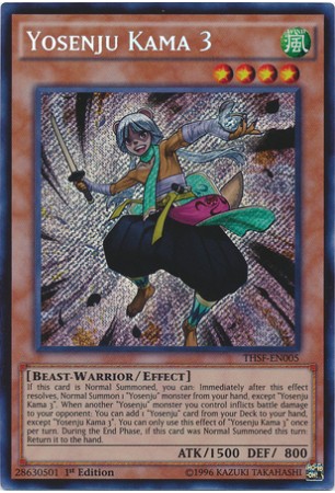 Yosenju Kama 3 - THSF-EN005 - Secret Rare