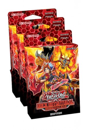 3x Yu-Gi-Oh! Deck Estrutural - Queima-almas (3 unidades)