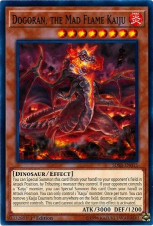 Dogoran, the Mad Flame Kaiju - SDSB-EN015 - Common
