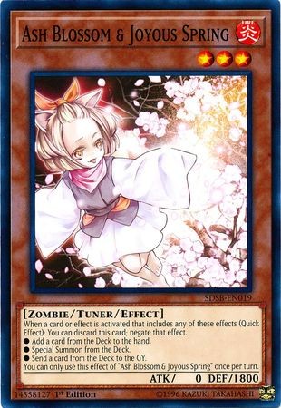 Ash Blossom & Joyous Spring - SDSB-EN019 - Common - Duelshop