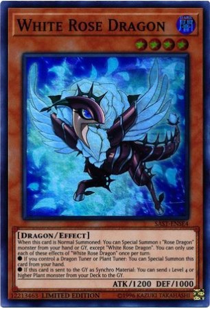 White Rose Dragon - SAST-ENSE4 - Super Rare