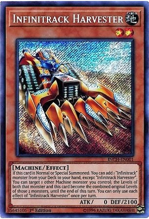 Infinitrack Harvester - INCH-EN001 - Secret Rare