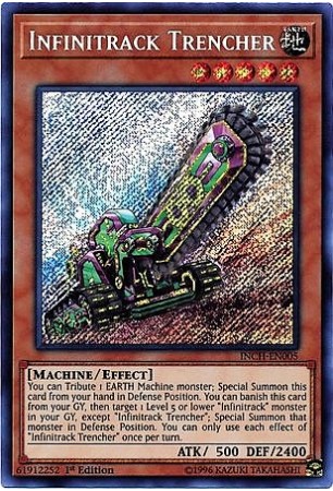 Infinitrack Trencher - INCH-EN005 - Secret Rare