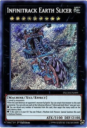 Infinitrack Earth Slicer - INCH-EN009 - Secret Rare