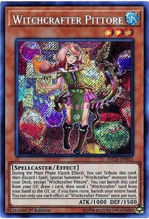 Witchcrafter Pittore - INCH-EN015 - Secret Rare