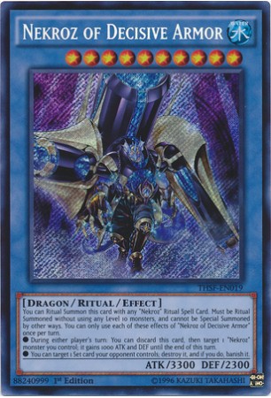 Nekroz of Decisive Armor - THSF-EN019 - Secret Rare