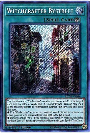 Witchcrafter Bystreet - INCH-EN024 - Secret Rare