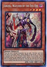 Serziel, Watcher of the Evil Eye - INCH-EN027 - Secret Rare