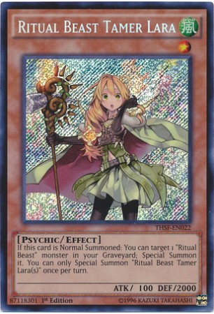 Ritual Beast Tamer Lara - THSF-EN022 - Secret Rare