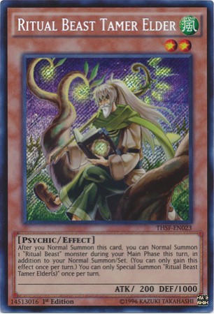 Ritual Beast Tamer Elder - THSF-EN023 - Secret Rare