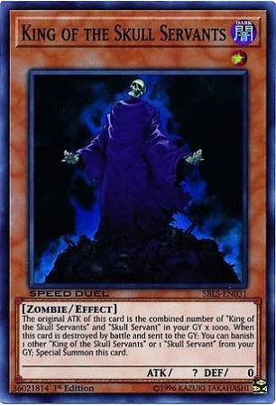 King of the Skull Servants - SBLS-EN031 - Super Rare