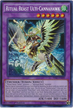 Ritual Beast Ulti-Cannahawk - THSF-EN030 - Secret Rare