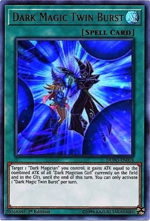 Dark Magic Twin Burst - DUPO-EN018 - Ultra Rare