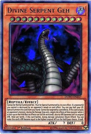 Divine Serpent Geh - DUPO-EN047 - Ultra Rare