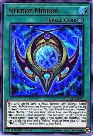 Nekroz Mirror - DUPO-EN097 - Ultra Rare