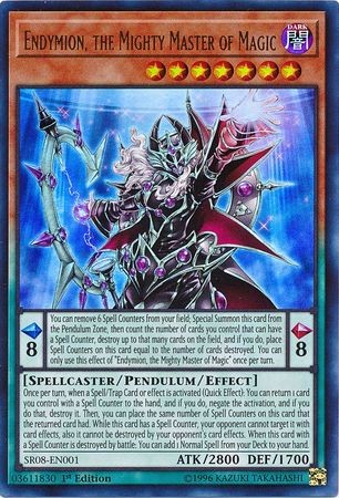 Endymion, the Mighty Master of Magic - SR08-EN001 - Ultra Rare