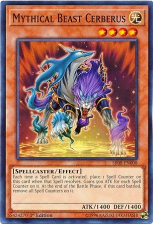 Mythical Beast Cerberus - SR08-EN008 - Common