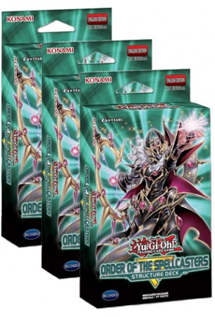 3x Yu-Gi-Oh! Deck Estrutural - Ordem dos Magos (3 unidades)