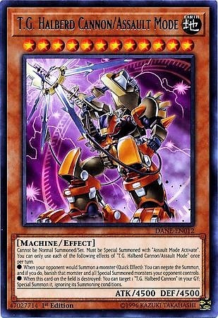 T.G. Halberd Cannon/Assault Mode - DANE-EN012 - Rare - Duelshop