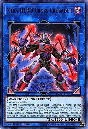 Xtra HERO Cross Crusader - DANE-EN045 - Rare - Duelshop
