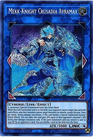 Mekk-Knight Crusadia Avramax - DANE-EN047 - Secret Rare
