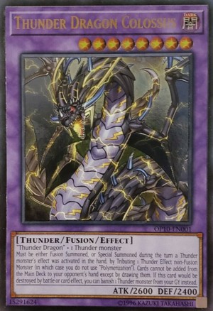 Thunder Dragon Colossus - OP10-EN001 - Ultimate Rare - Duelshop