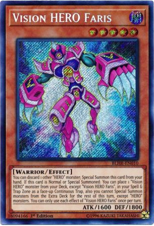 Vision HERO Faris - BLHR-EN010 - Secret Rare