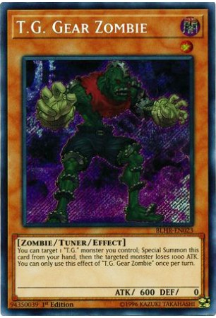 T.G. Gear Zombie - BLHR-EN023 - Secret Rare