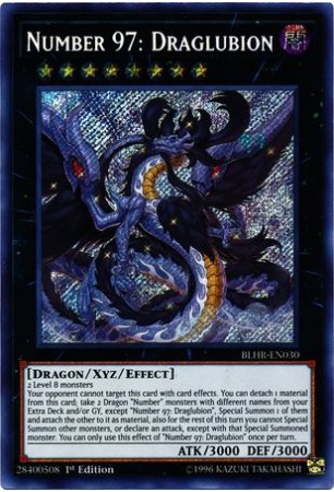 Number 97: Draglubion - BLHR-EN030 - Secret Rare