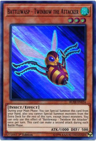 Battlewasp - Twinbow the Attacker - BLHR-EN034 - Ultra Rare