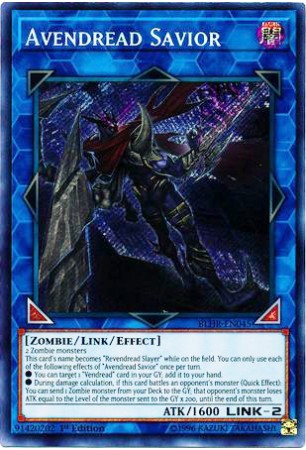 Avendread Savior - BLHR-EN045 - Secret Rare