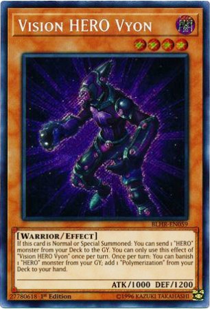 Vision HERO Vyon - BLHR-EN059 - Secret Rare
