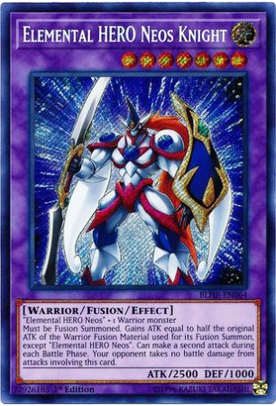 Elemental HERO Neos Knight - BLHR-EN064 - Secret Rare