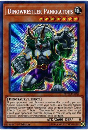 Dinowrestler Pankratops - BLHR-EN070 - Secret Rare